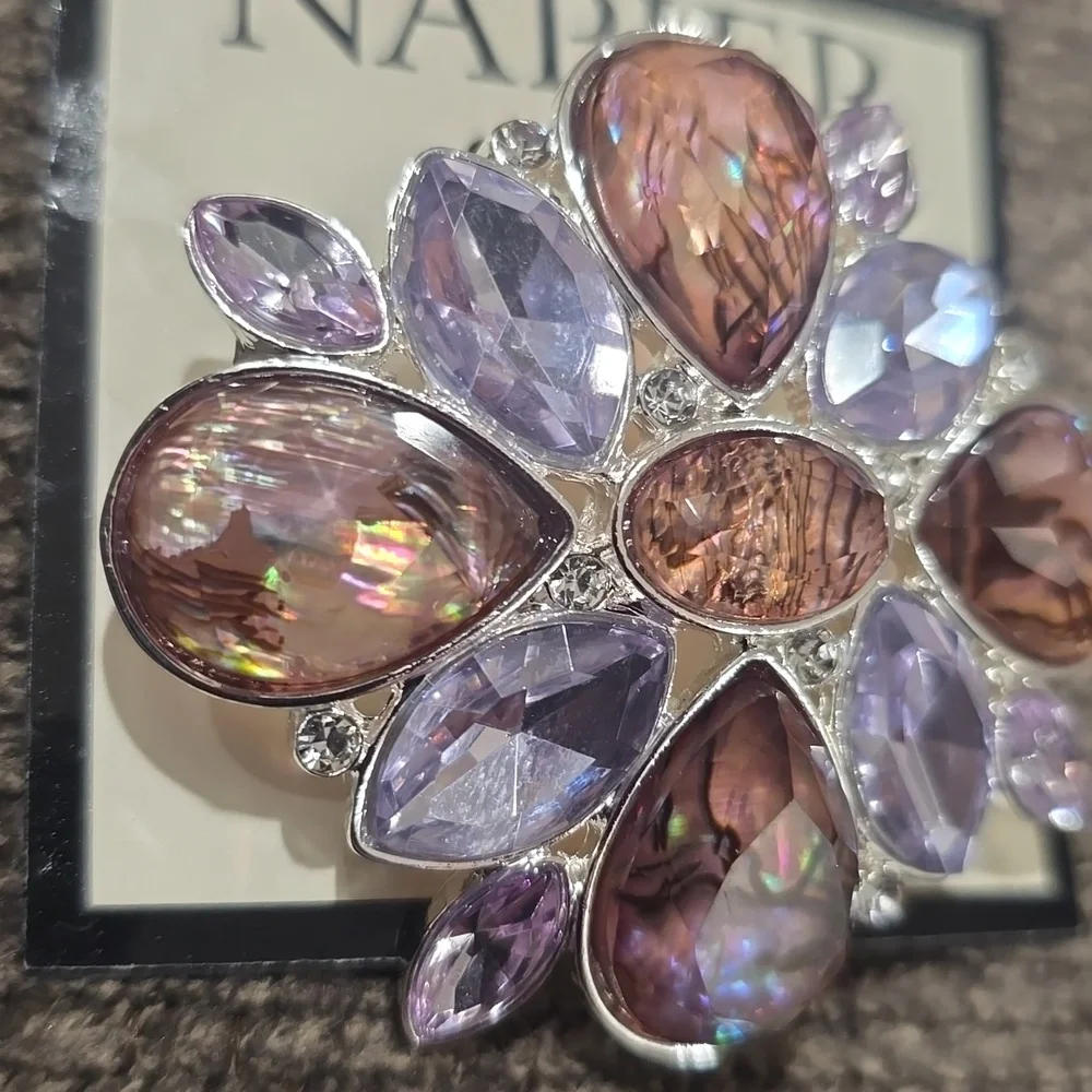 NAPIER BRAND FASHION JEWELRY FANCY SPARKLING 